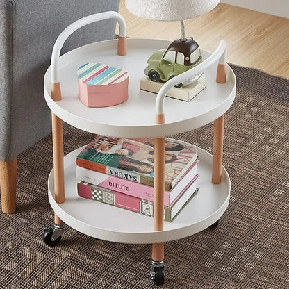 Raft multifunctional, 3 niveluri, Naimeed D5290, Alb, 47x47x90cm