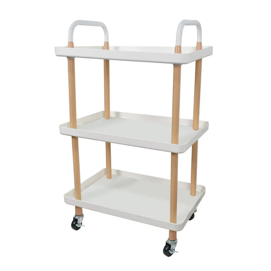 Raft multifunctional, 3 niveluri, Naimeed D5291, Alb, 53x35x87cm