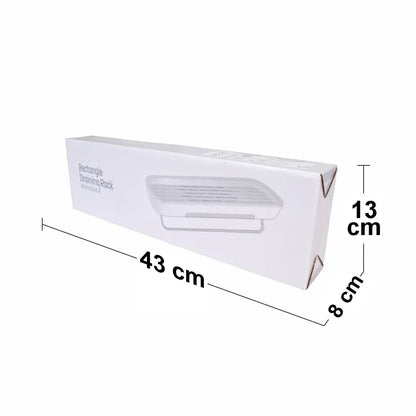 Etajera baie, multifunctionala, Naimeed D5324, 12x42x7cm Alb