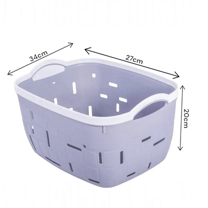Cos depozitare, Naimeed D5341, plastic, 34x27x20 cm, Gri