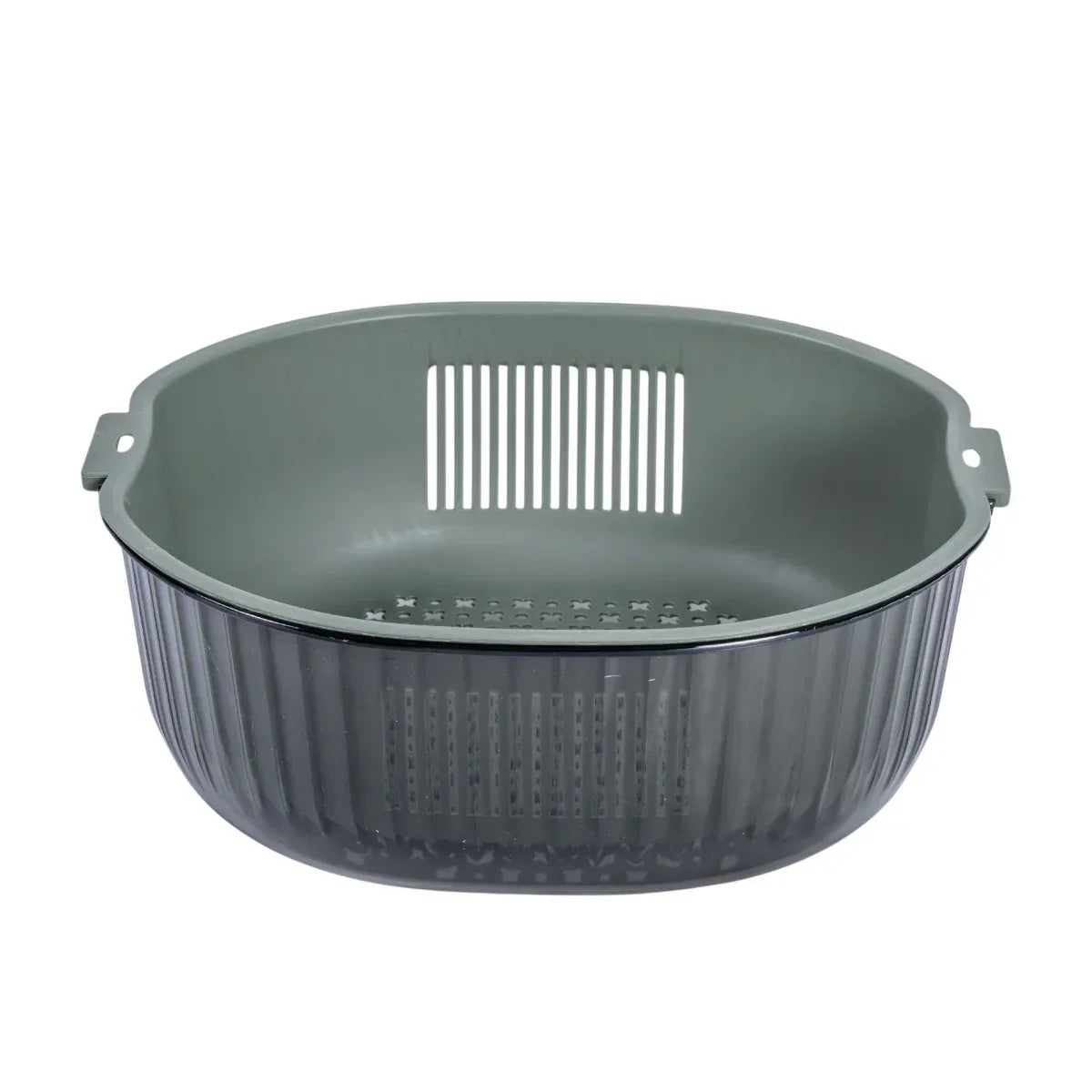 Set strecuratoare cu bol detasabil, Naimeed D5348, plastic, 31x27X12cm, Verde