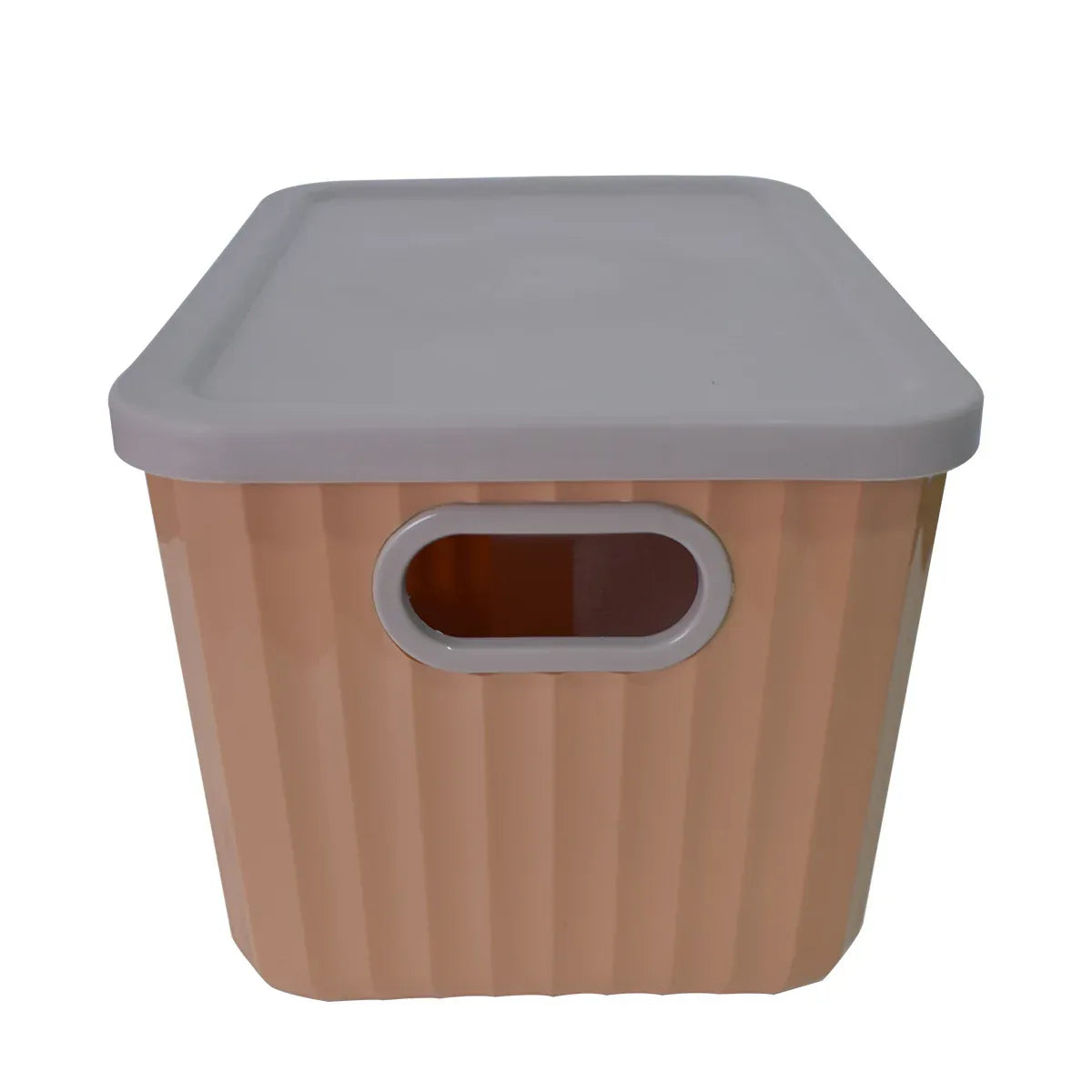 Cutie depozitare, cu capac, Naimeed D5381, Maro, 26x18x16cm