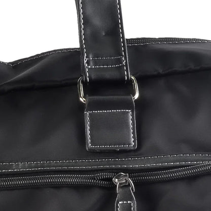 Geanta voiaj, pentru avion, Naimeed D5411, Oxford, Negru, 50x18x28cm