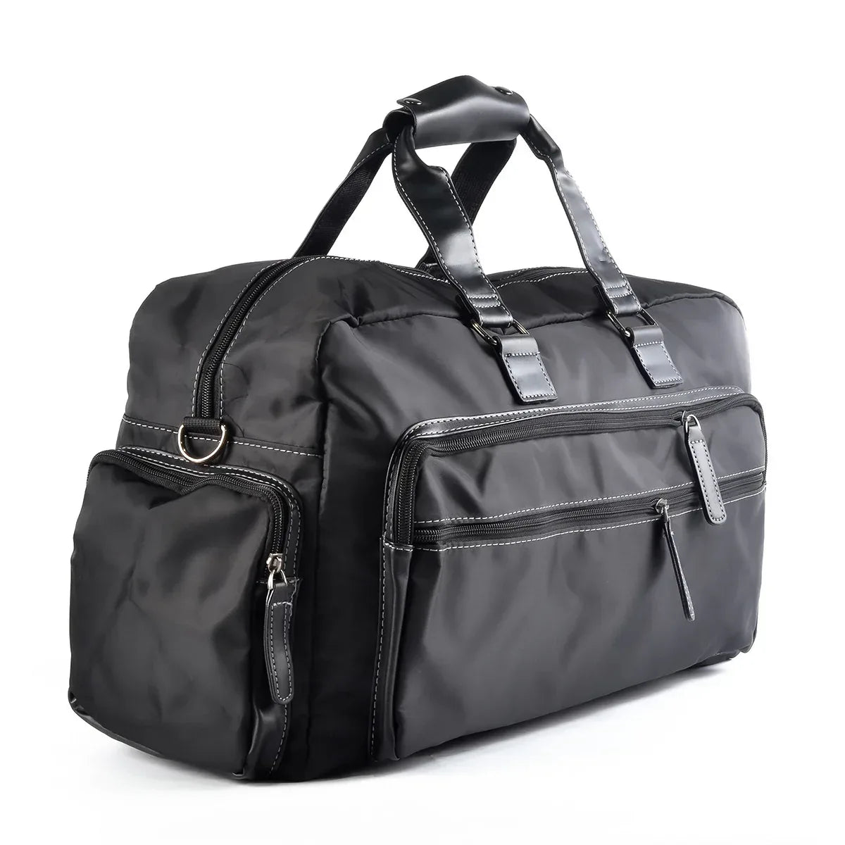 Geanta voiaj, pentru avion, Naimeed D5411, Oxford, Negru, 50x18x28cm