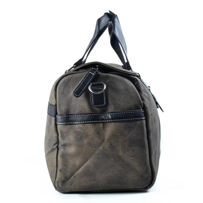 Geanta voiaj, pentru avion, piele ecologica, Naimeed D5414, Companion, Verde militar, 50x20x30cm