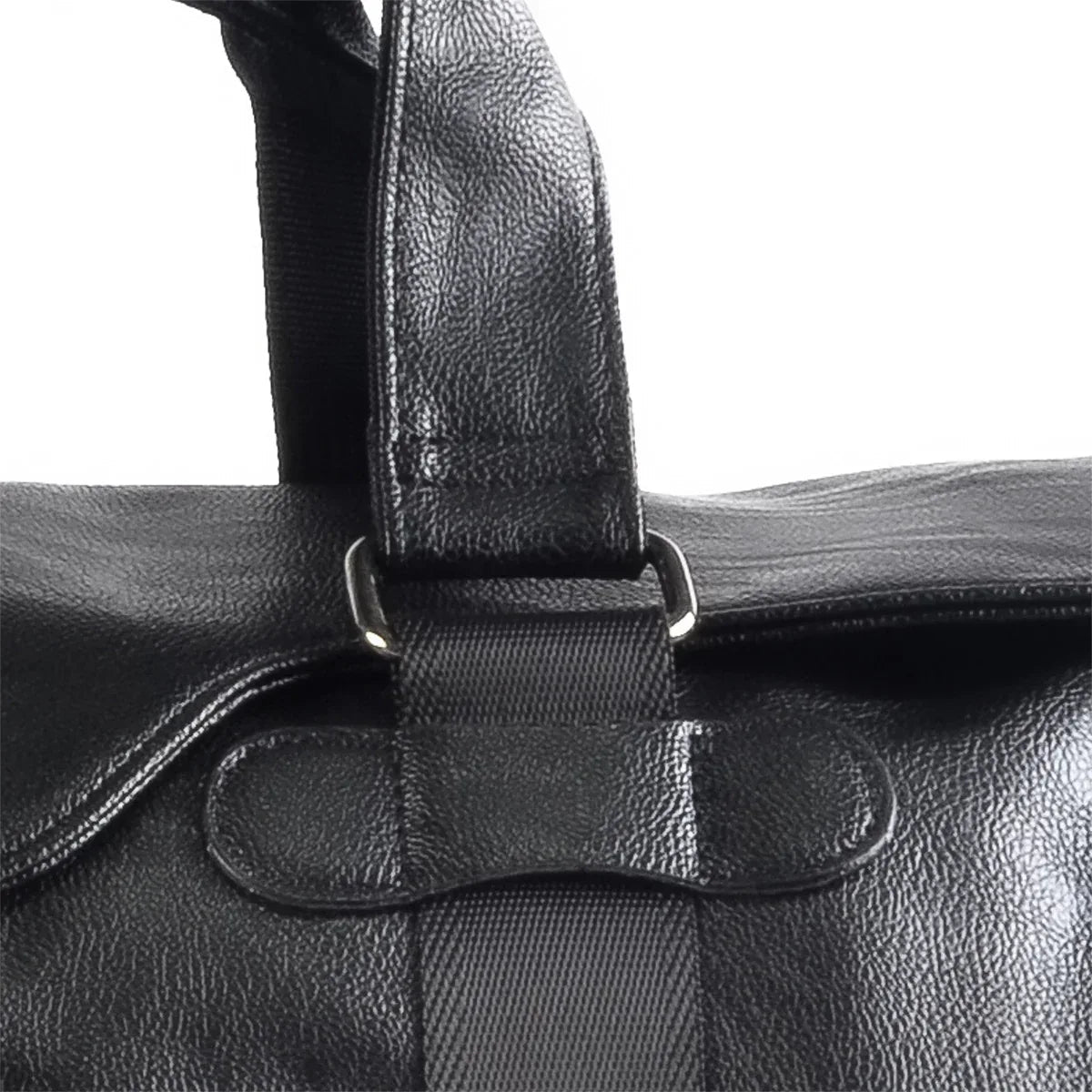 Geanta voiaj, pentru avion, piele ecologica, Naimeed D5415, Companion, Negru, 48x20x23cm