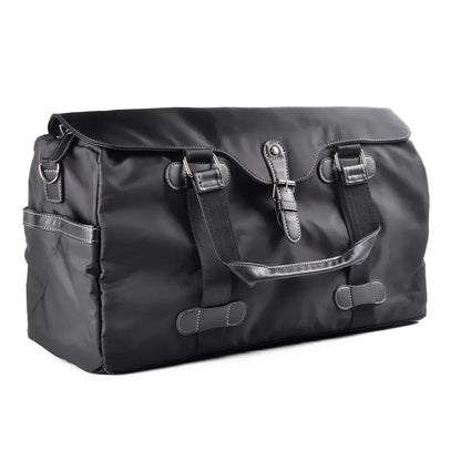 Geanta voiaj, pentru avion, Naimeed D5418, Oxford, Negru, 47x20x30cm