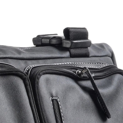 Geanta voiaj, pentru avion, piele ecologica, Naimeed D5420, Companion, Negru, 45x15x30cm