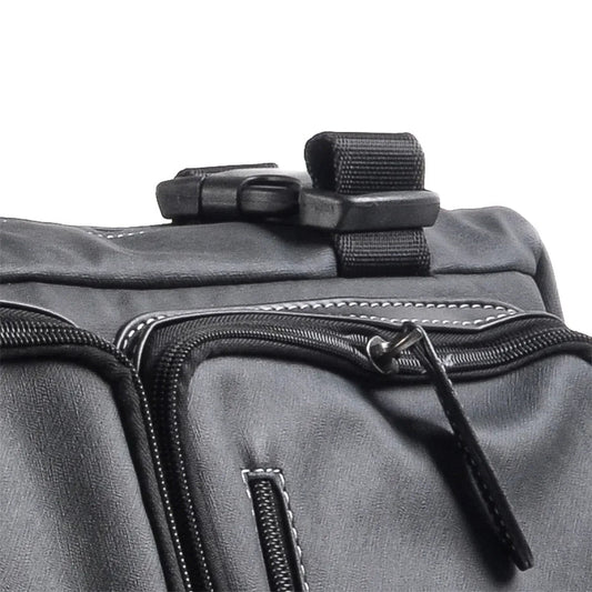 Geanta voiaj, pentru avion, piele ecologica, Naimeed D5420, Companion, Negru, 45x15x30cm