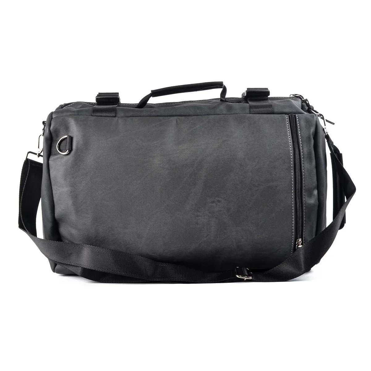 Geanta voiaj, pentru avion, piele ecologica, Naimeed D5420, Companion, Negru, 45x15x30cm