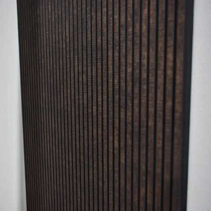 Set 5 panouri decorative, riflaj, polimer rigid, Naimeed D5460, 270x30x0.5cm, Maro