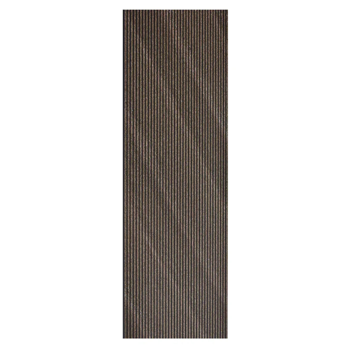 Set 5 panouri decorative, riflaj, polimer rigid, Naimeed D5465, 270x30x0.5cm, Maro