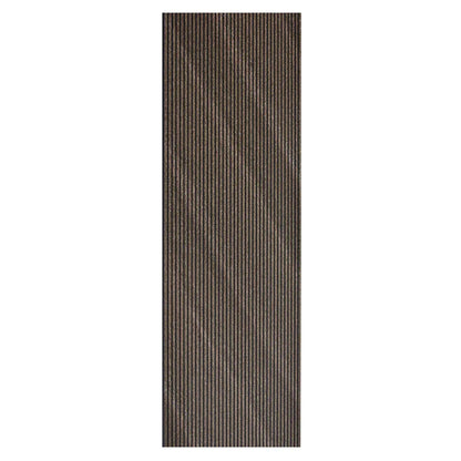 Set 5 panouri decorative, riflaj, polimer rigid, Naimeed D5465, 270x30x0.5cm, Maro