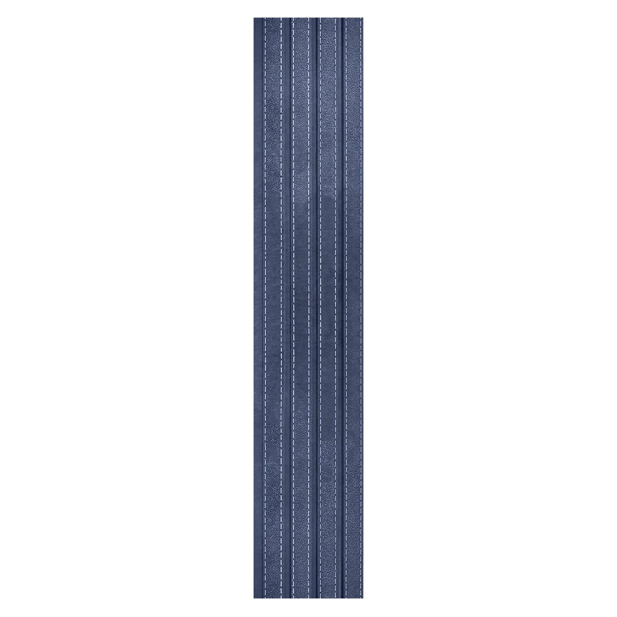 Set 5 panouri decorative, riflaj, polimer rigid, Naimeed D5469, 270x16x1cm, Albastru