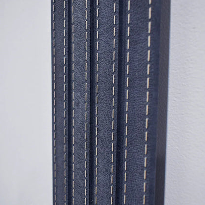 Set 5 panouri decorative, riflaj, polimer rigid, Naimeed D5469, 270x16x1cm, Albastru
