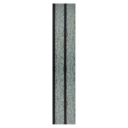 Set 5 panouri decorative, riflaj, polimer rigid, Naimeed D5488, 270x12x1cm, Turcoaz