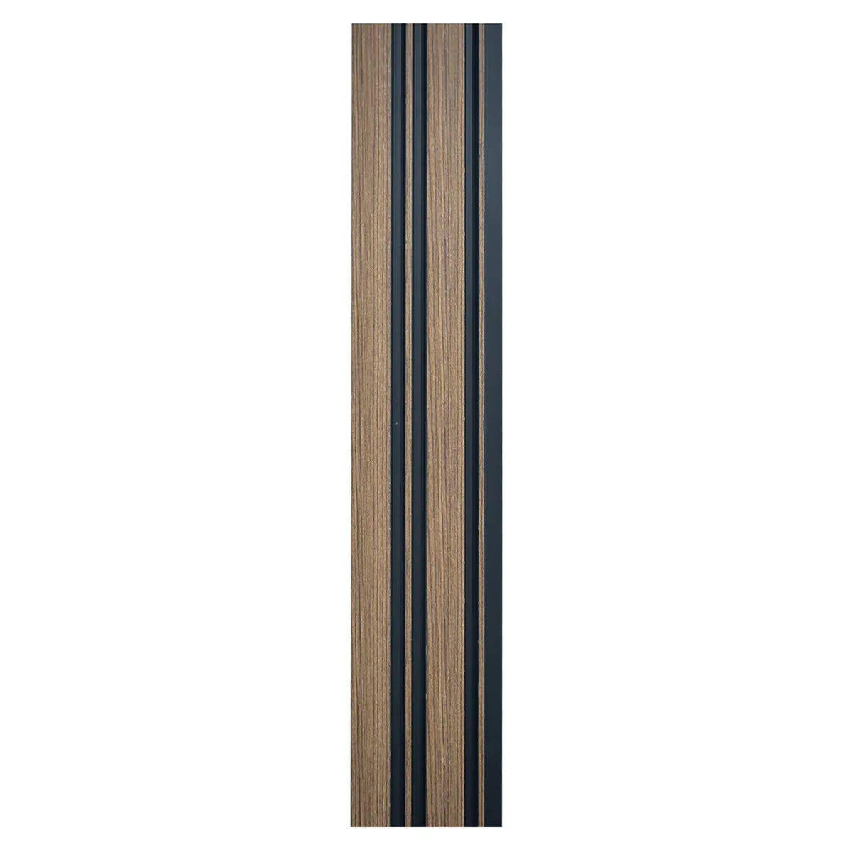 Set 5 panouri decorative, riflaj, polimer rigid, Naimeed D5489, 270x12x1cm, Maro