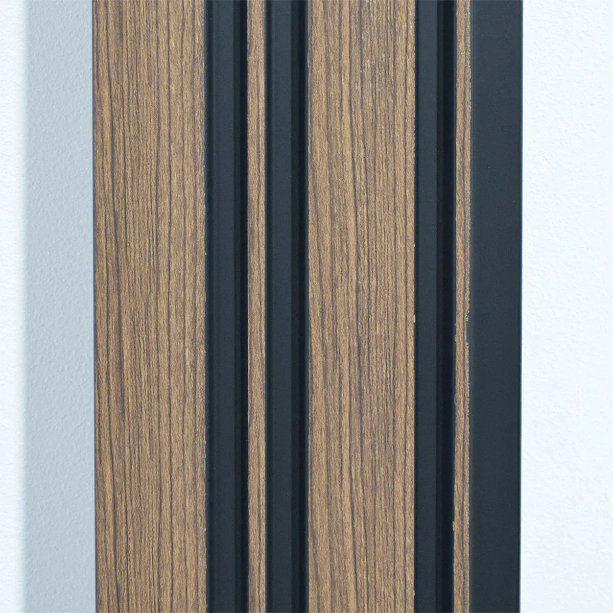 Set 5 panouri decorative, riflaj, polimer rigid, Naimeed D5489, 270x12x1cm, Maro