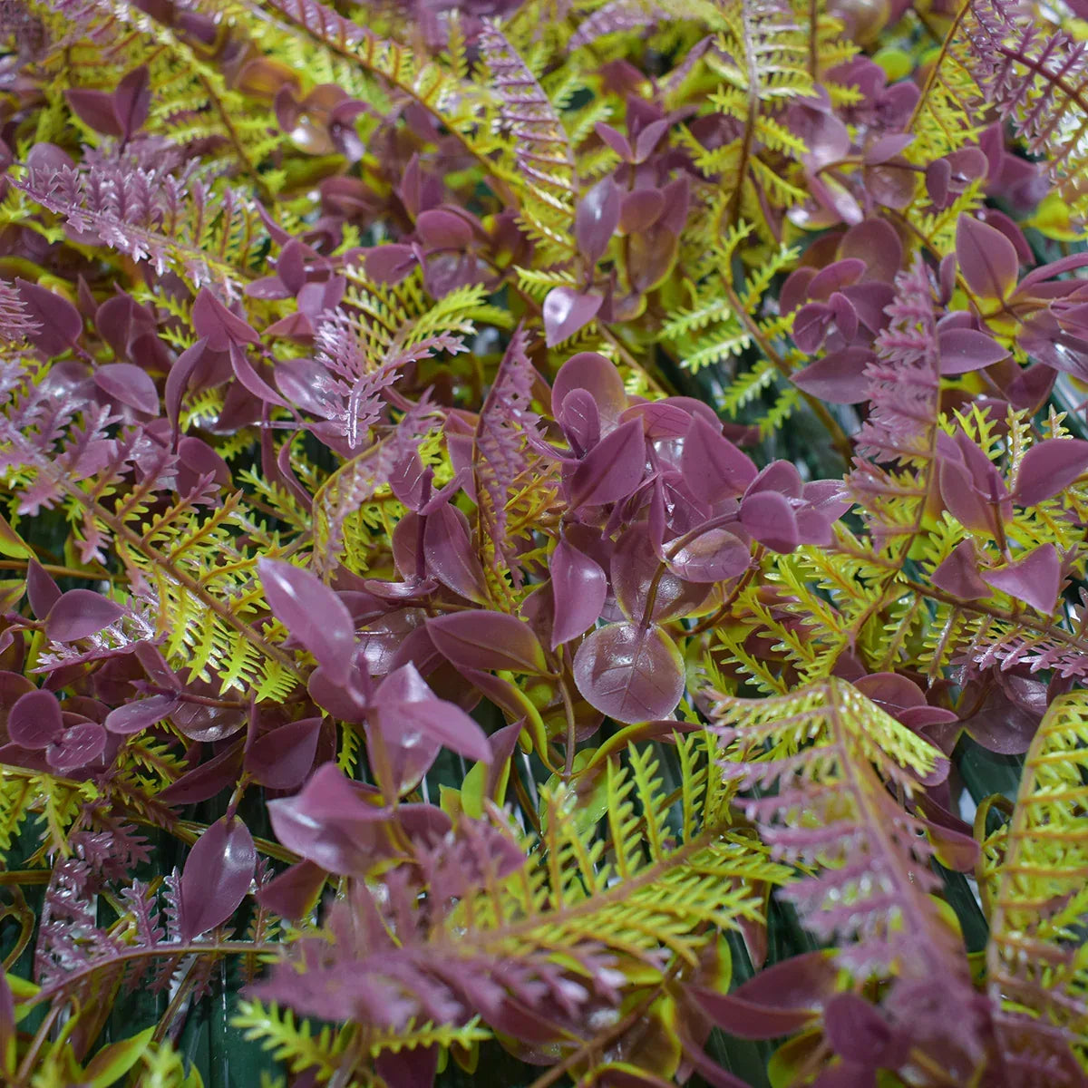 Paravan verde artificial, extensibil, Naimeed D5573, Verde/Maro
