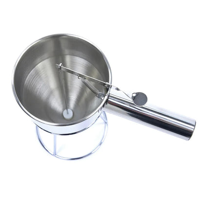 Dozator pentru aluat si topping, Naimeed D5575, inox, cu suport