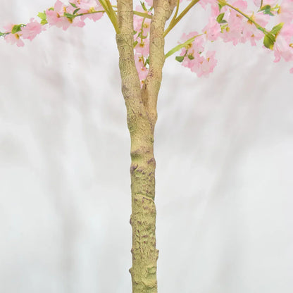 Copac artificial, Cires (Sakura) fara ghiveci, Naimeed D5603, 180x100 cm, Roz
