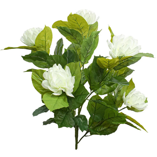 Floare artificiala fara ghiveci, Naimeed D5630, 90x67 cm, Alb