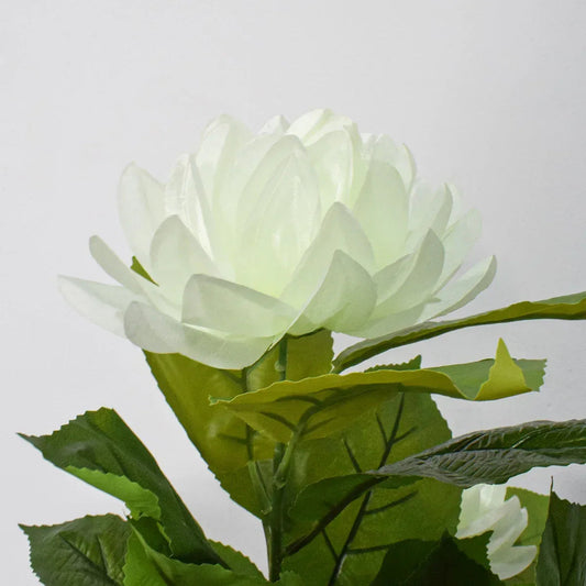 Floare artificiala fara ghiveci, Naimeed D5630, 90x67 cm, Alb