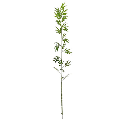 Crenguta decorativa cu frunze,bambus , Naimeed D5637, 200x30 cm, Verde