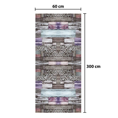 Rola panou autoadeziv, Naimeed D5685, design modern, 2mm grosime, 60x300cm, Multicolor