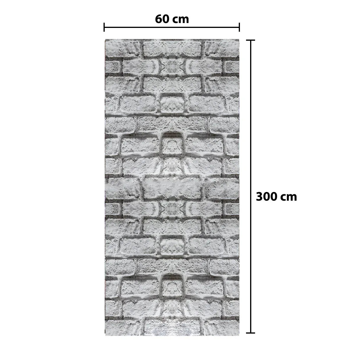 Rola panou autoadeziv, Naimeed D5693, design modern, 2mm grosime, 60x300cm, Gri