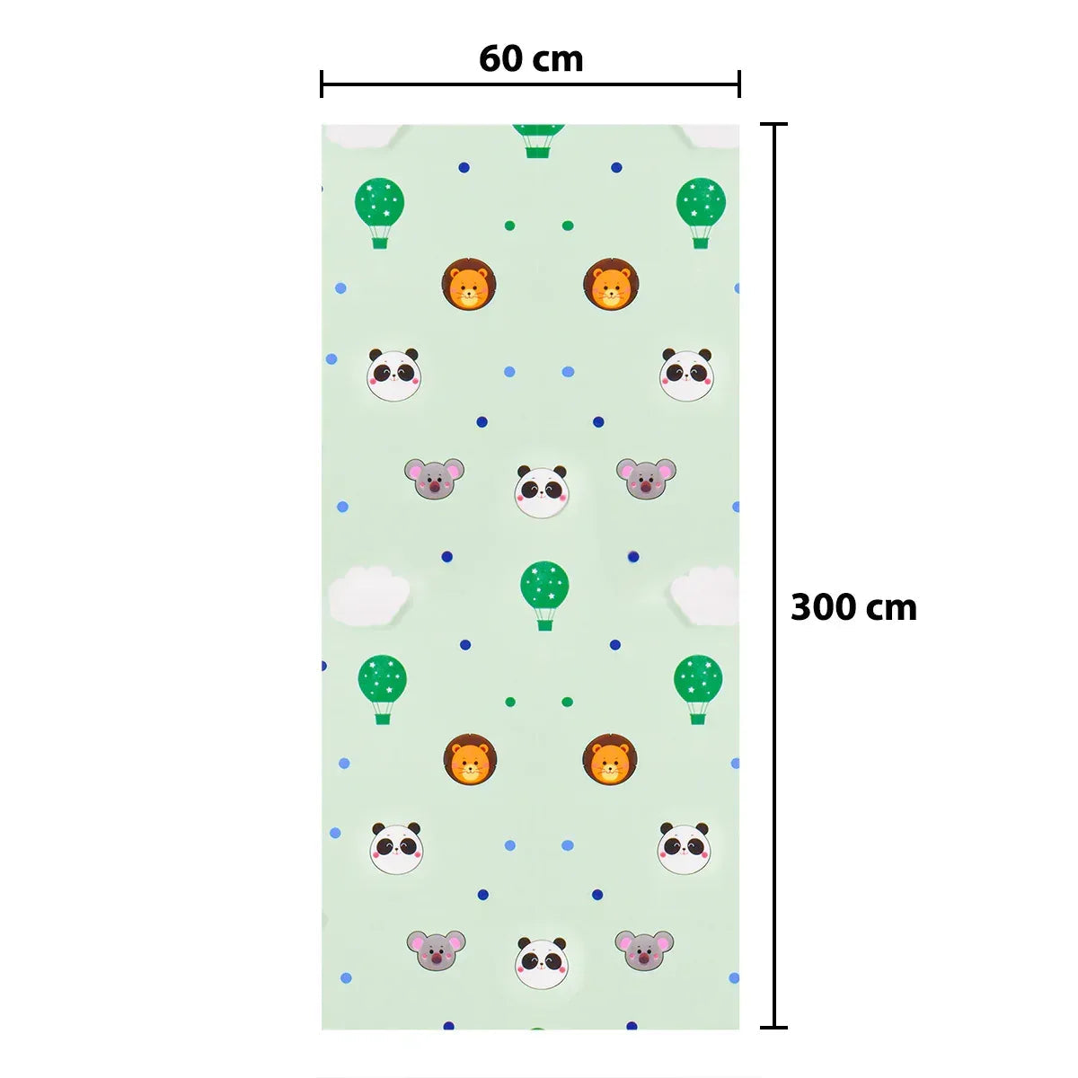 Rola panou autoadeziv, Naimeed D5694, design modern, 2mm grosime, 60x300cm, Verde