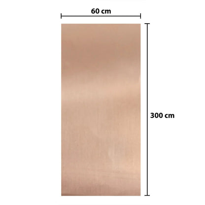 Rola panou autoadeziv, Naimeed D5712, design modern, 2mm grosime, 60x300cm, Cupru