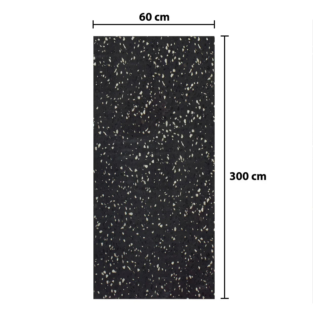 Rola panou autoadeziv, Naimeed D5716, design modern, 2mm grosime, 60x300cm, Negru