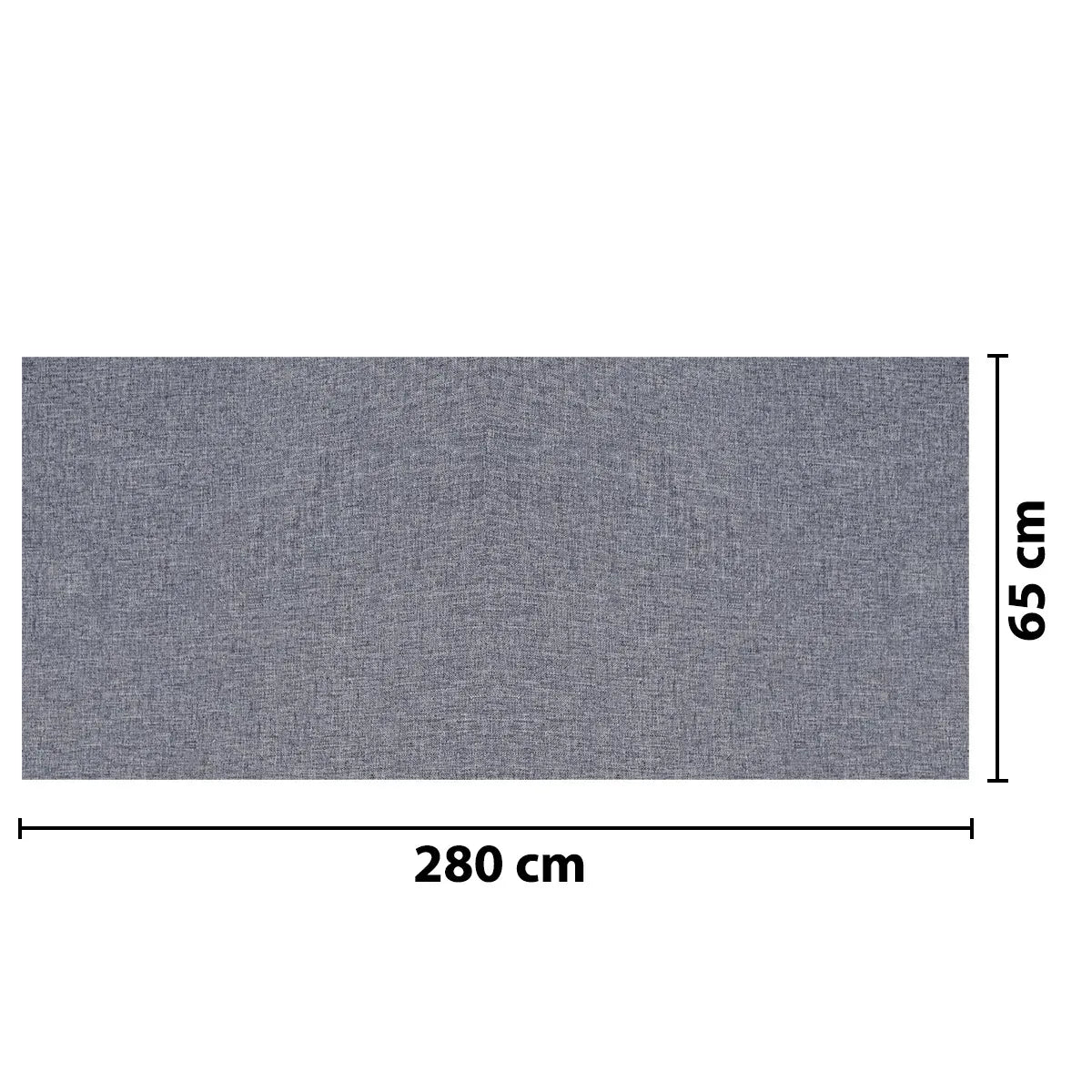 Rola tapet autoadeziv, panzat, 4mm grosime, Naimeed D5725, design elegant, termoizolant, 65x280cm, Gri