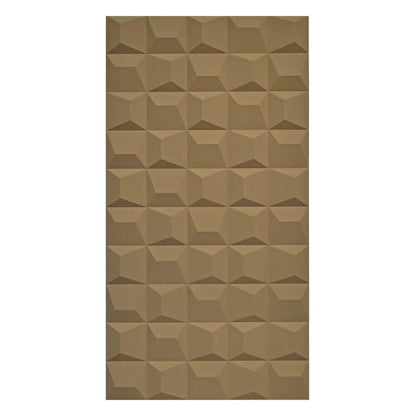 Set 5 x Panou Decorativ 3D, Naimeed D5770, ultrausor, design elegant, PU, 120 x 60 x 2.5 cm, Maro