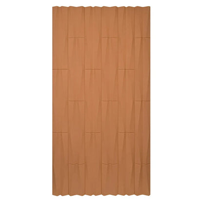 Set 12 x Panou Decorativ 3D, Naimeed D5775, ultrausor, design elegant, PU, 120 x 60 x 2.5 cm, Portocaliu
