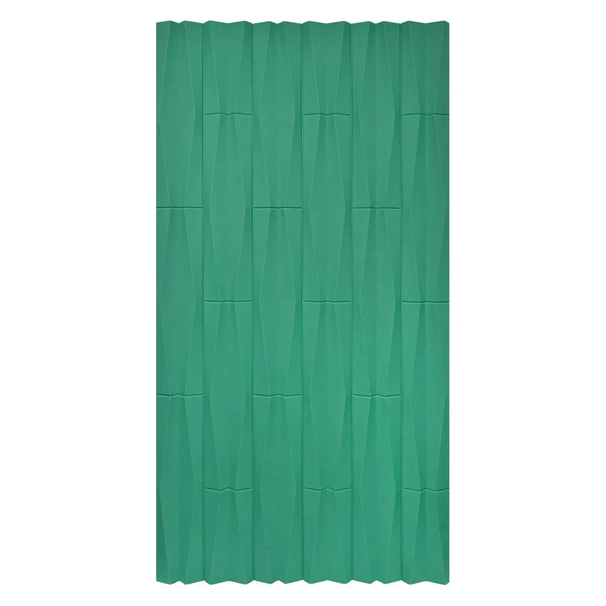 Set 12 x Panou Decorativ 3D, Naimeed D5776, ultrausor, design elegant, PU, 120 x 60 x 2.5 cm, Turcoaz