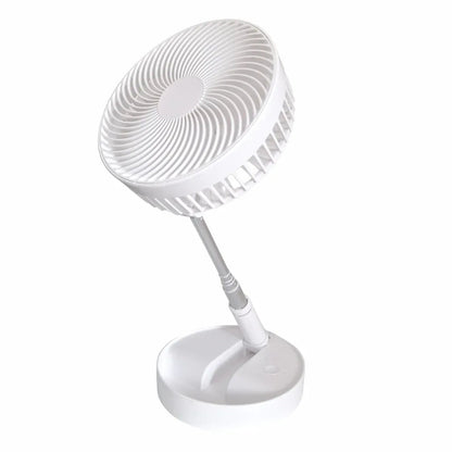 Ventilator, cu acumulator, Naimeed D5837, USB, Alb, 195x862x195mm