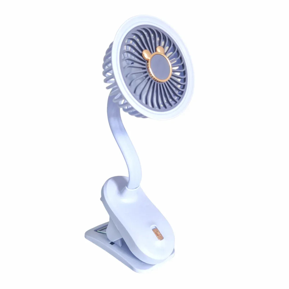Ventilator, cu acumulator, Naimeed D5859, USB, Albastru, 105x240x90mm