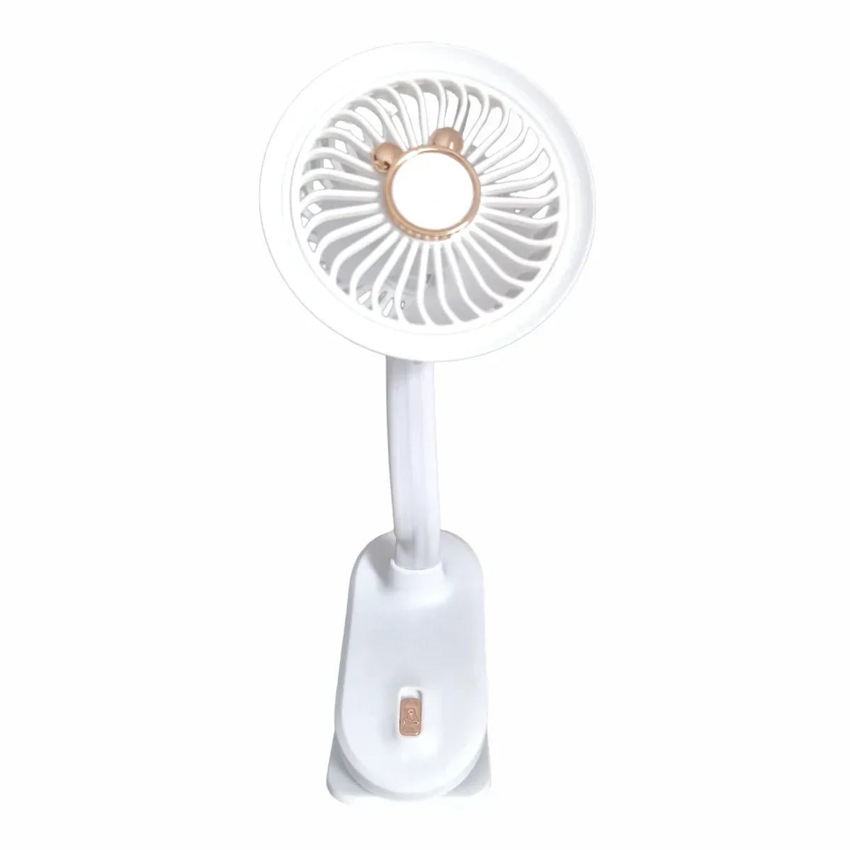Ventilator, cu acumulator, Naimeed D5862, USB, Alb, 105x240x90mm