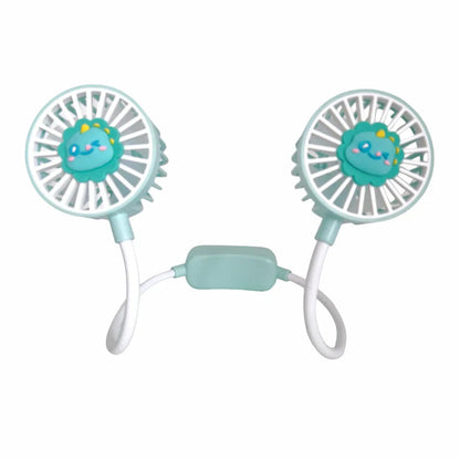 Ventilator, cu acumulator, Naimeed D5871, USB, Turcoaz, 60x600x40mm