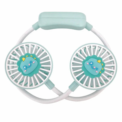 Ventilator, cu acumulator, Naimeed D5871, USB, Turcoaz, 60x600x40mm