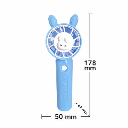Ventilator, cu acumulator, Naimeed D5877, USB, Albastru, 50x178x47mm
