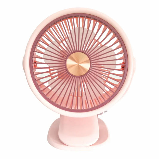 Ventilator, alimentare USB, Naimeed D5883, Roz, 170x200x120mm