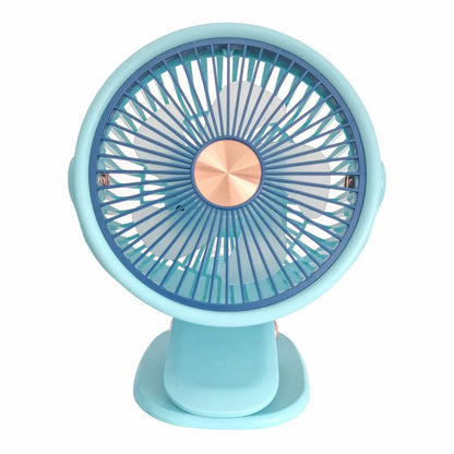 Ventilator, alimentare USB, Naimeed D5884, Turcoaz, 170x200x120mm