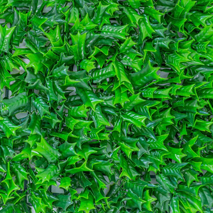 Panou din plante artificiale, cu frunze, Naimeed D5900, Verde, 600x400mm