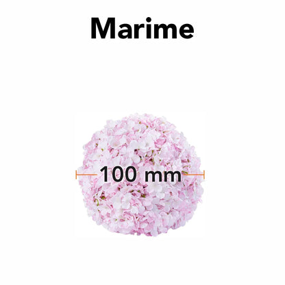 Sfera din plante artificiale, cu flori, Naimeed D5928, Roz, 100mm