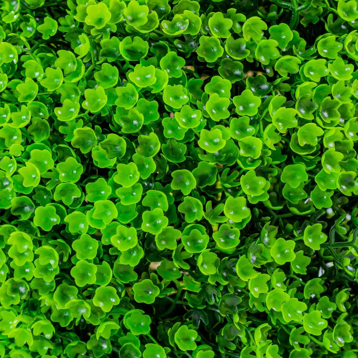 Sfera din plante artificiale, cu flori, Naimeed D5936, Verde Inchis, 200mm