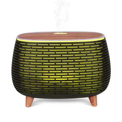 Umidificator cu aromaterapie, Naimeed D6029, Negru, 200x145x123mm