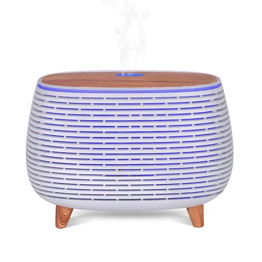 Umidificator cu aromaterapie, Naimeed D6030, Alb, 200x145x123mm